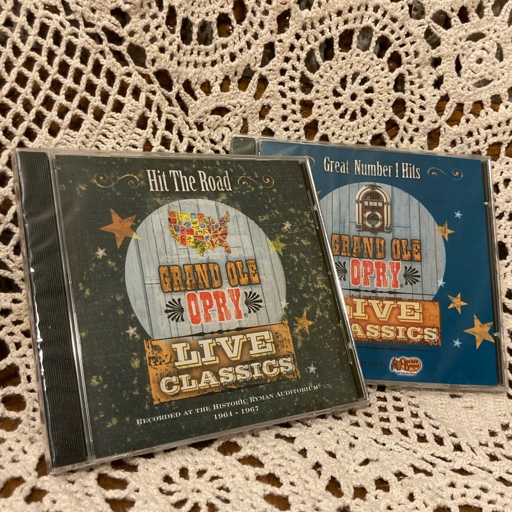 Grand Ole Opry LIVE - 2 Sealed CDs - Country Music Collection, Cracker Barrel
